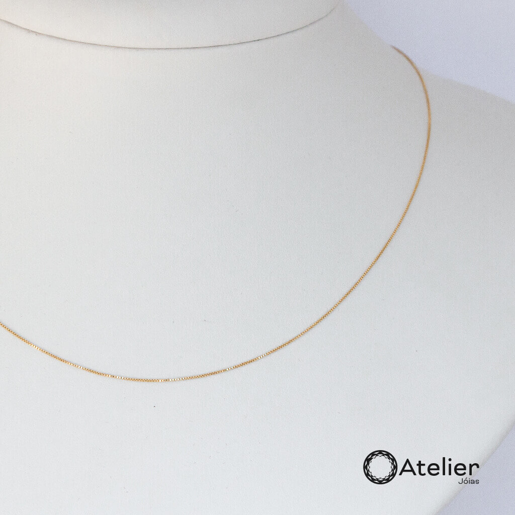 Fio veneziano - Ouro amarelo 18K